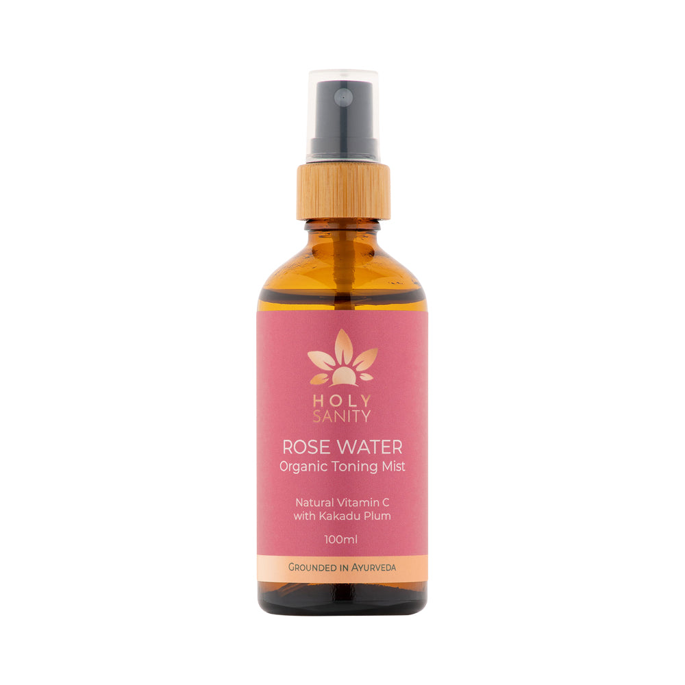 HOLY SANITY ROSE WATER TONING MIST 100ML
