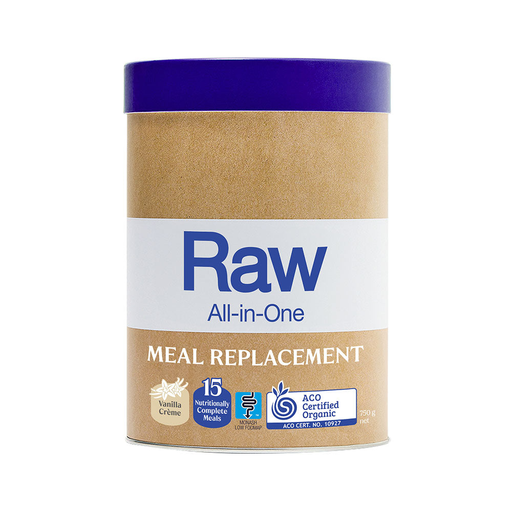 RAW ALL-IN-ONE MEAL REPLACEMENT VANILLA CREME 750G