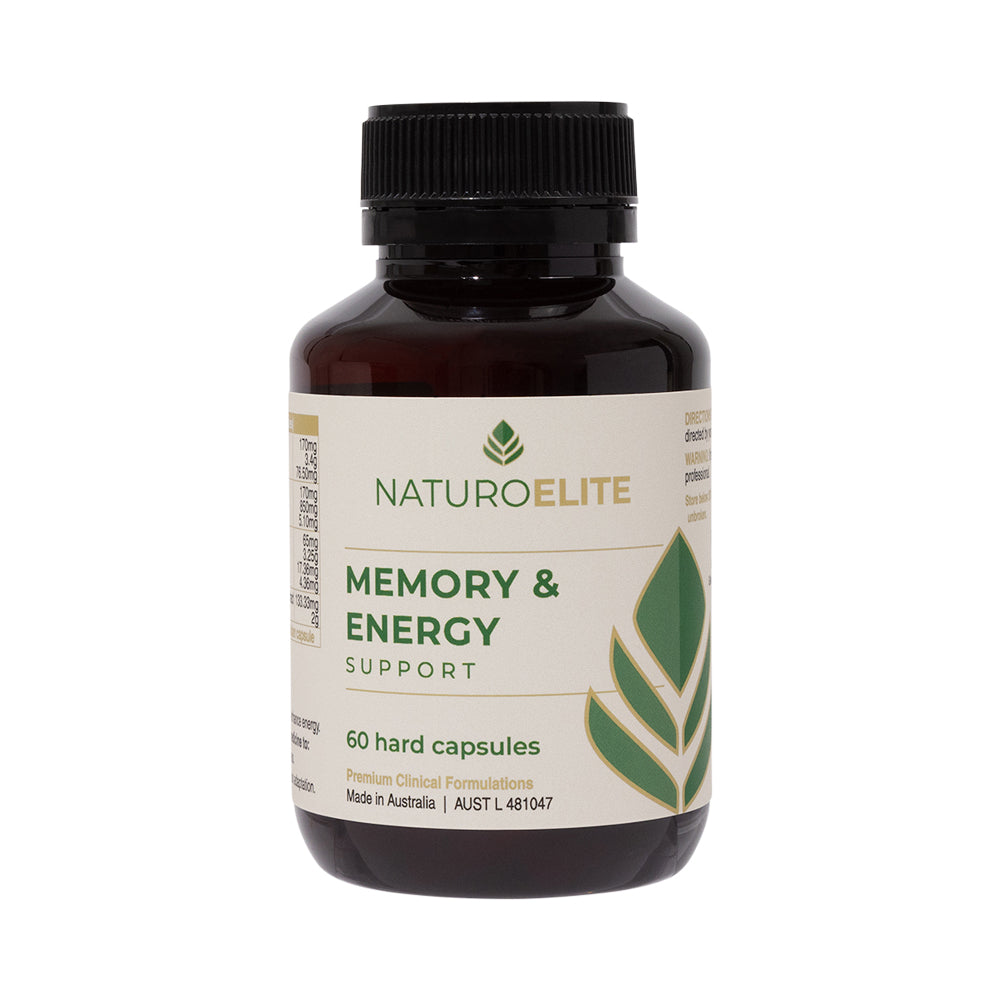 NATUROELITE MEMORY & ENERGY SUPPORT 60C