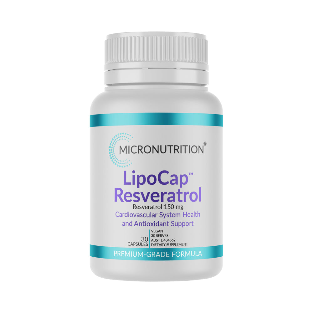 MICRONUTRITION LIPOCAP RESVERATROL 150MG 30VC