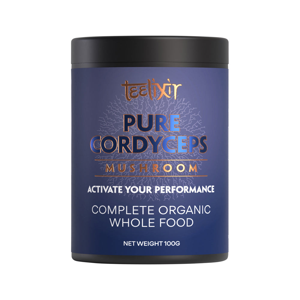 Teelixir Organic Pure Cordyceps Mushroom 100g The Vitamins Shoppe