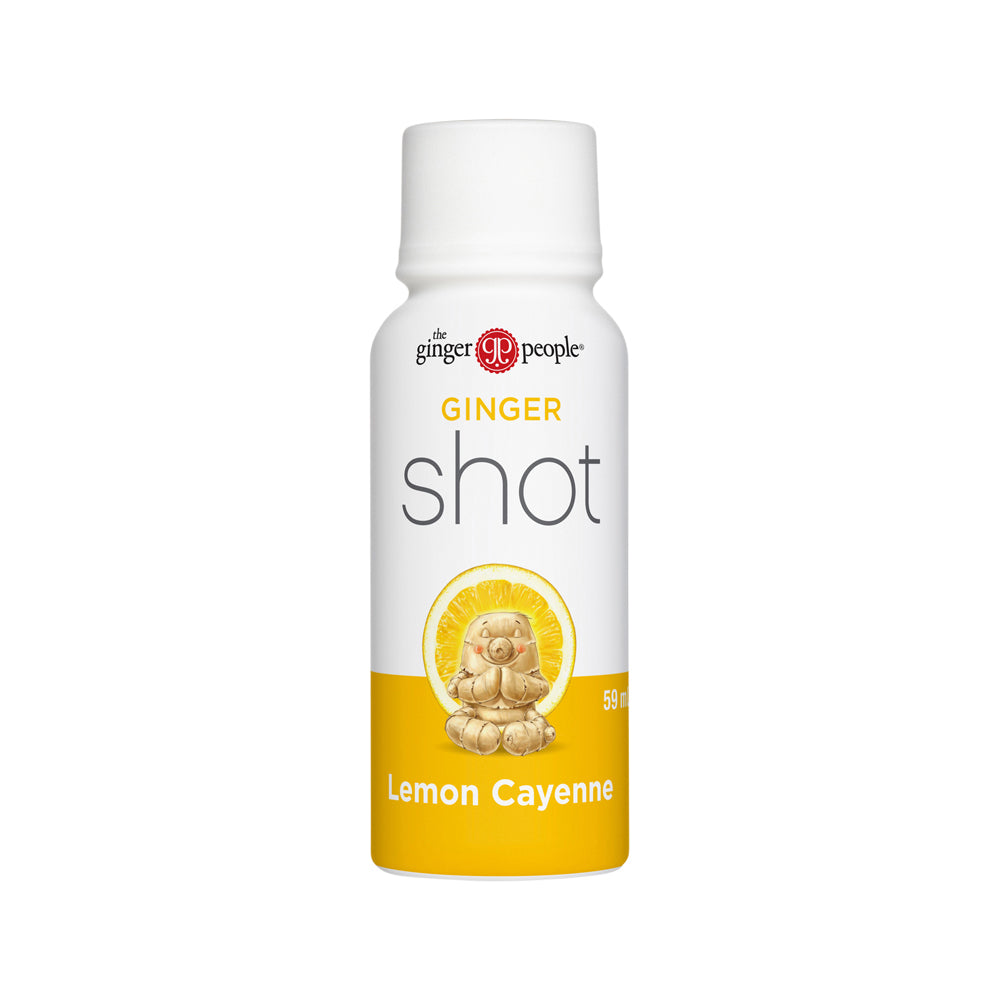 The Ginger People Ginger Shot Lemon Cayenne 59ml The Vitamins Shoppe