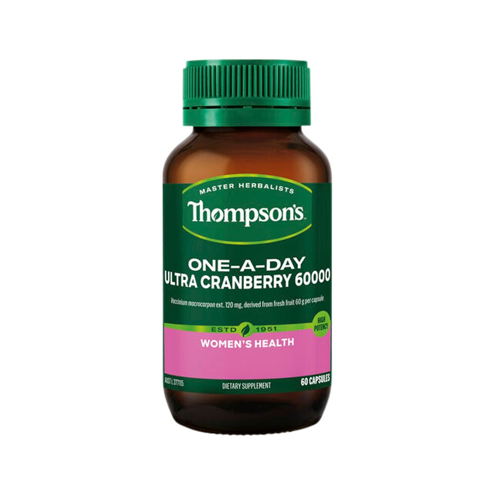 Thompson's One-A-Day Ultra Cranberry 60000 60 Capsules