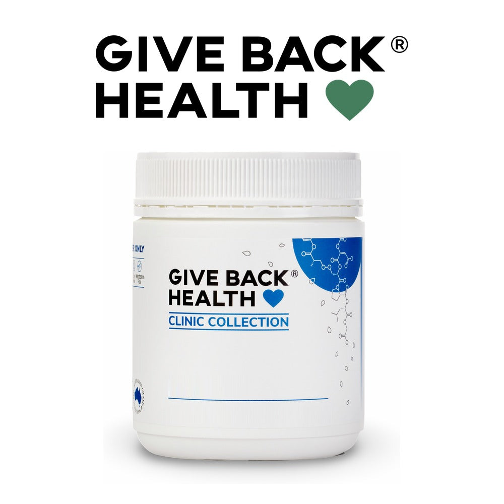 Give Back Health practitioner product