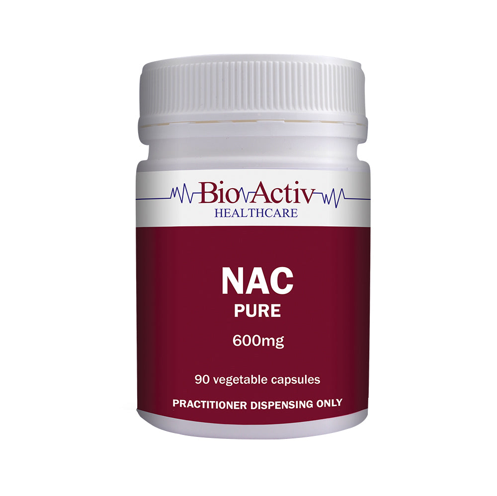 BioActiv Healthcare NAC Pure 600mg 90vc The Vitamins Shoppe