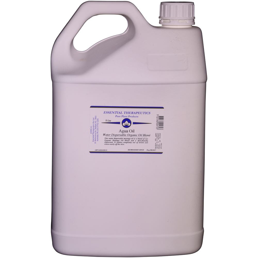 Essential Therapeutics Massage Oil Blend Agua 5L The Vitamins Shoppe