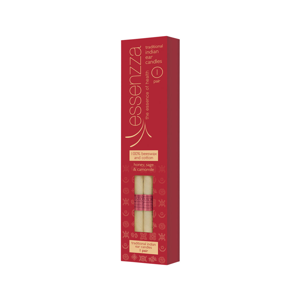 Essenzza Traditional Indian Ear Candles (with Honey, Sage & Camomile) The Vitamins Shoppe