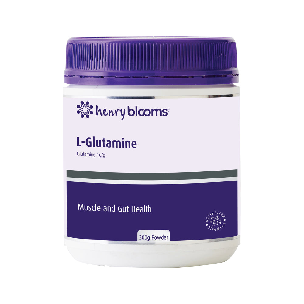 Henry Blooms LGlutamine Powder 300g The Vitamins Shoppe