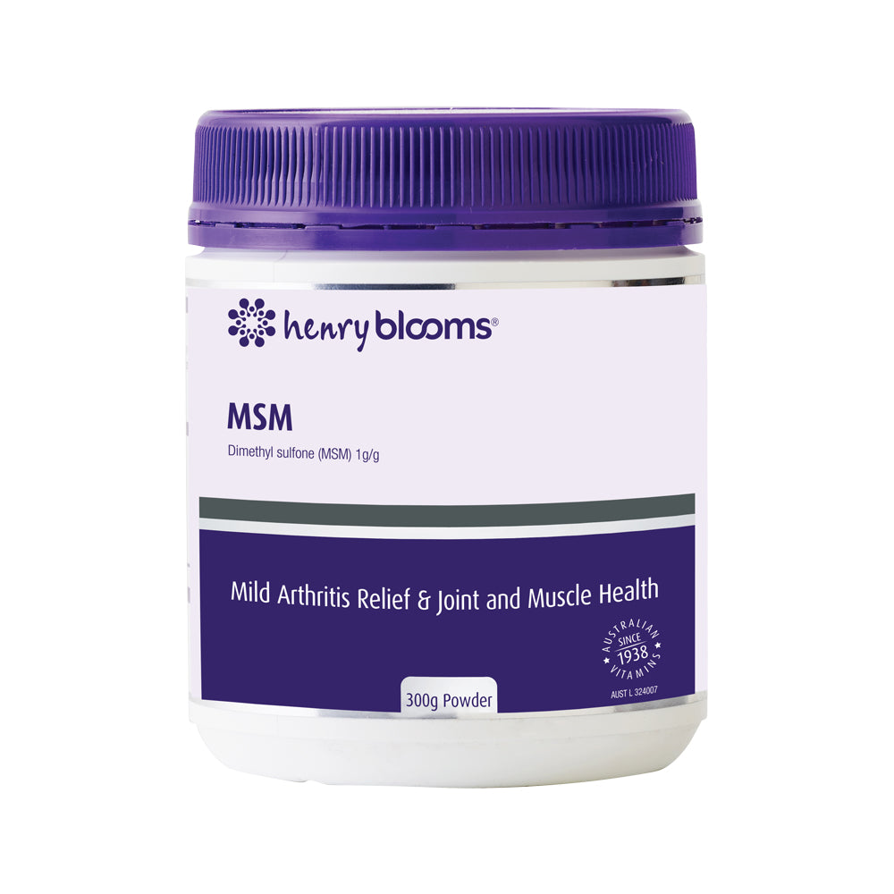 Henry Blooms MSM Powder 300g The Vitamins Shoppe