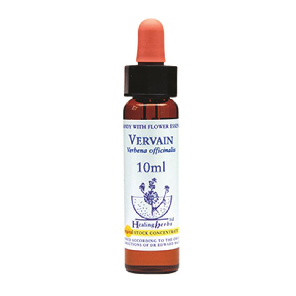 Healing Herbs Bach Flower Remedies Vervain 10ml The Vitamins Shoppe