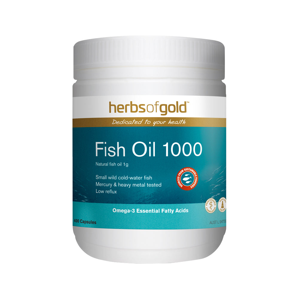 Herbs of Gold Fish Oil 1000 400c The Vitamins Shoppe