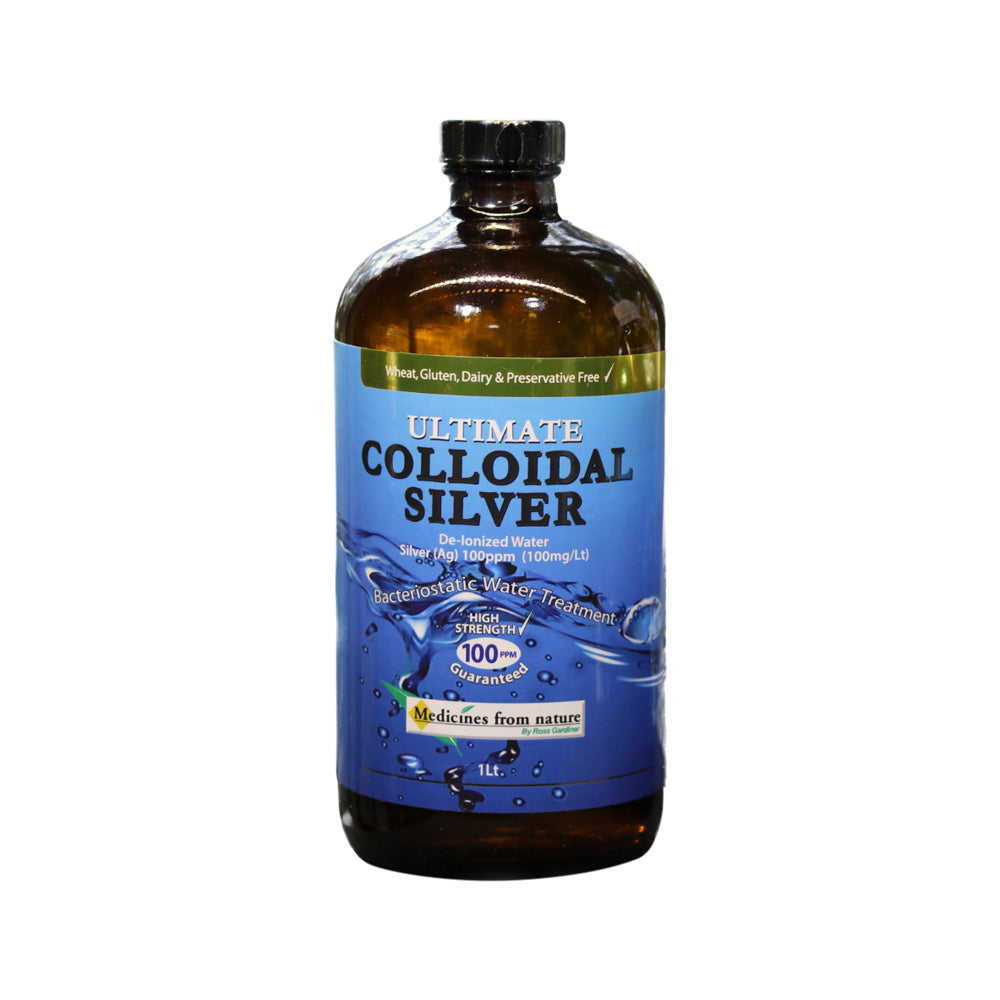 Medicines From Nature Ultimate Colloidal Silver 100ppm 1L The