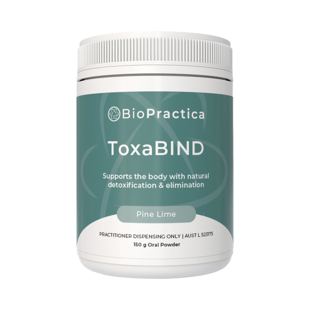 BIOPRACTICA TOXABIND PINE LIME ORAL POWDER 150G