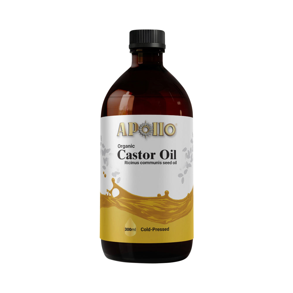 APOLLO ORGANIC CASTOR OIL 300ML
