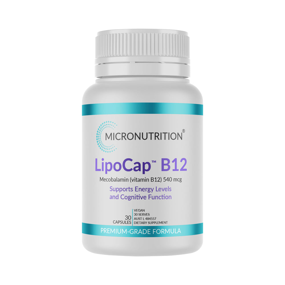 MICRONUTRITION LIPOCAP B12 540MCG 30VC