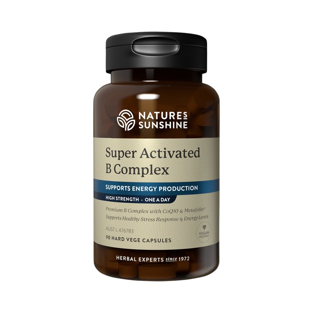 Natures Sunshine Super Activated B Complex 90c