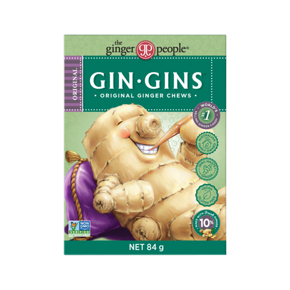 The Ginger People Gin Gins Ginger Chews Original 84g The Vitamins Shoppe