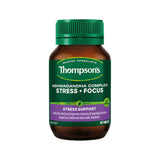 Thompsons Ashwagandha Complex Stress + Focus 60t
