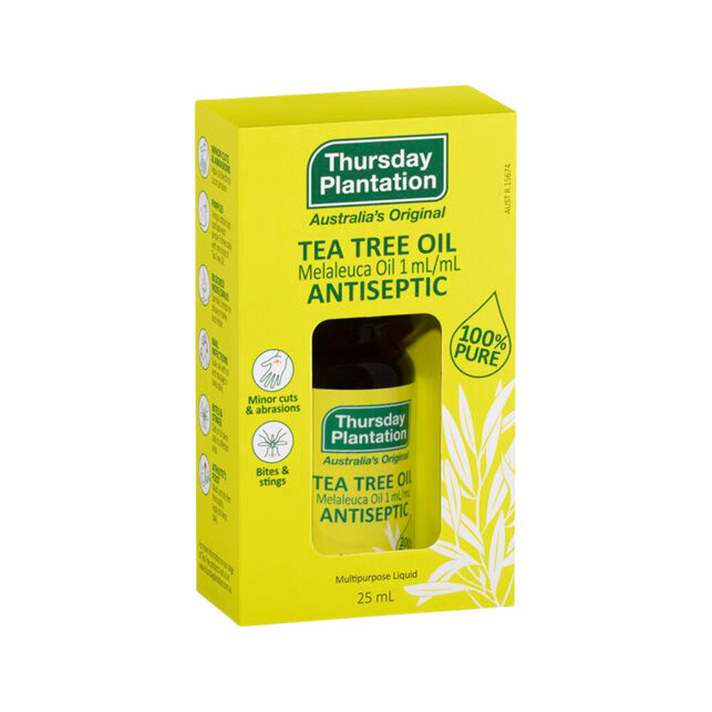 Thursday Plantation Tea Tree Oil 100% Pure 25ml – The Vitamins Shoppe
