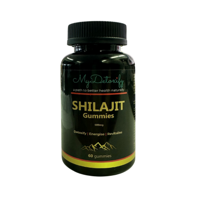 MyDetoxify Shilajit Gummies 100mg 60 Gummies