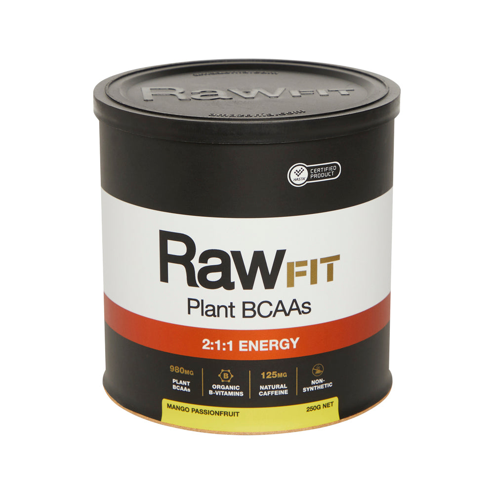Amazonia RawFIT Plant BCAAs 2:1:1 Energy Mango Passionfruit 250g