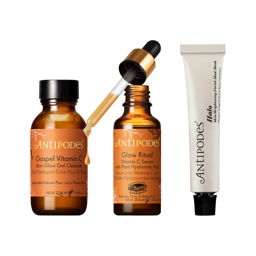 Antipodes Glow Healthy (Skin-Brightening Set) Pack