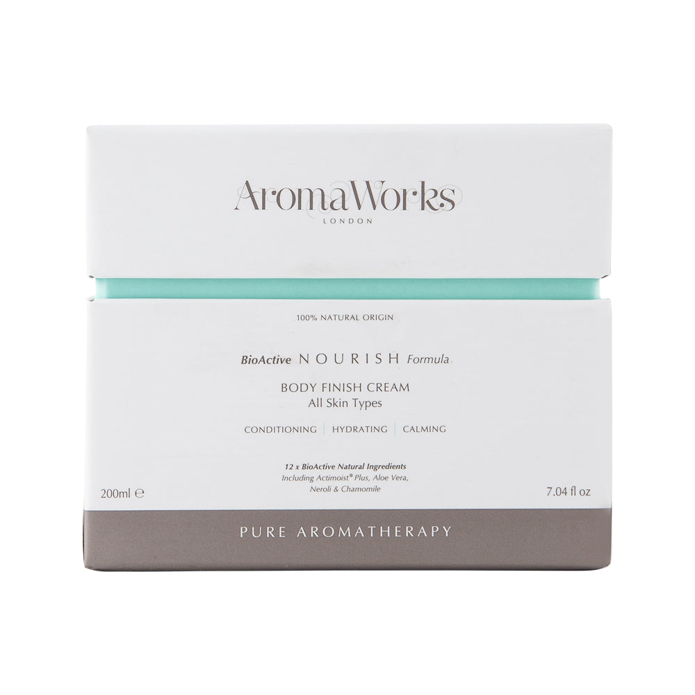 AromaWorks Body Finish Cream Bioactive Nourish Formula 200ml