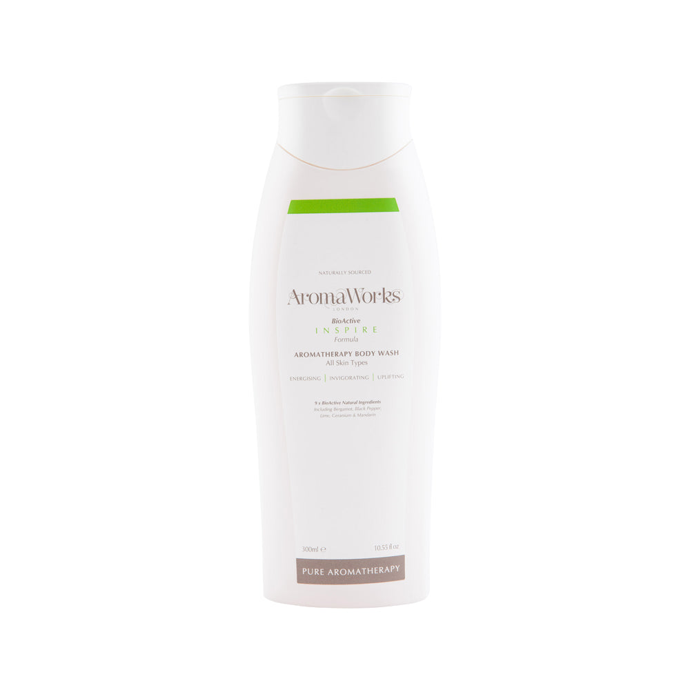 AromaWorks Aromatherapy Body Wash Bioactive Inspire Formula 300ml