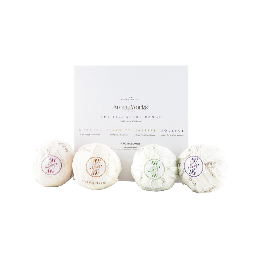 AromaWorks The Signature Range AromaBomb Gift Set 250g x 4 Pack