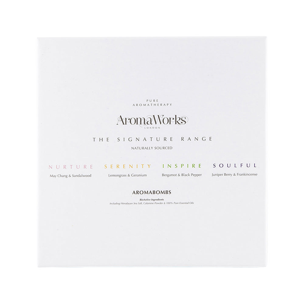 AromaWorks The Signature Range AromaBomb Gift Set 250g x 4 Pack