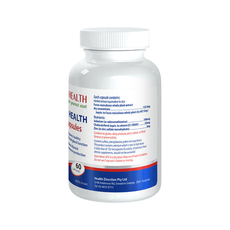 Cabot Health Thyroid Health 60c