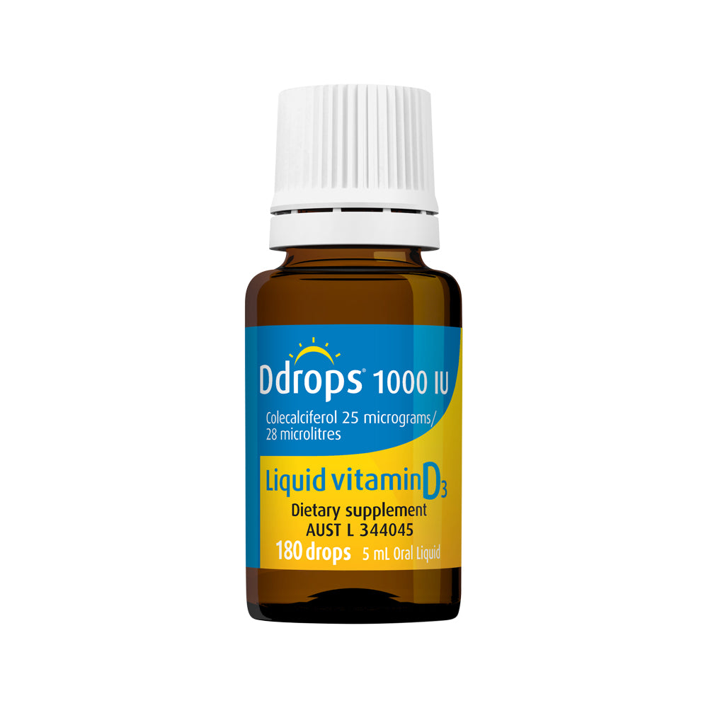 Ddrops Liquid Vitamin D3 1000IU 5ml