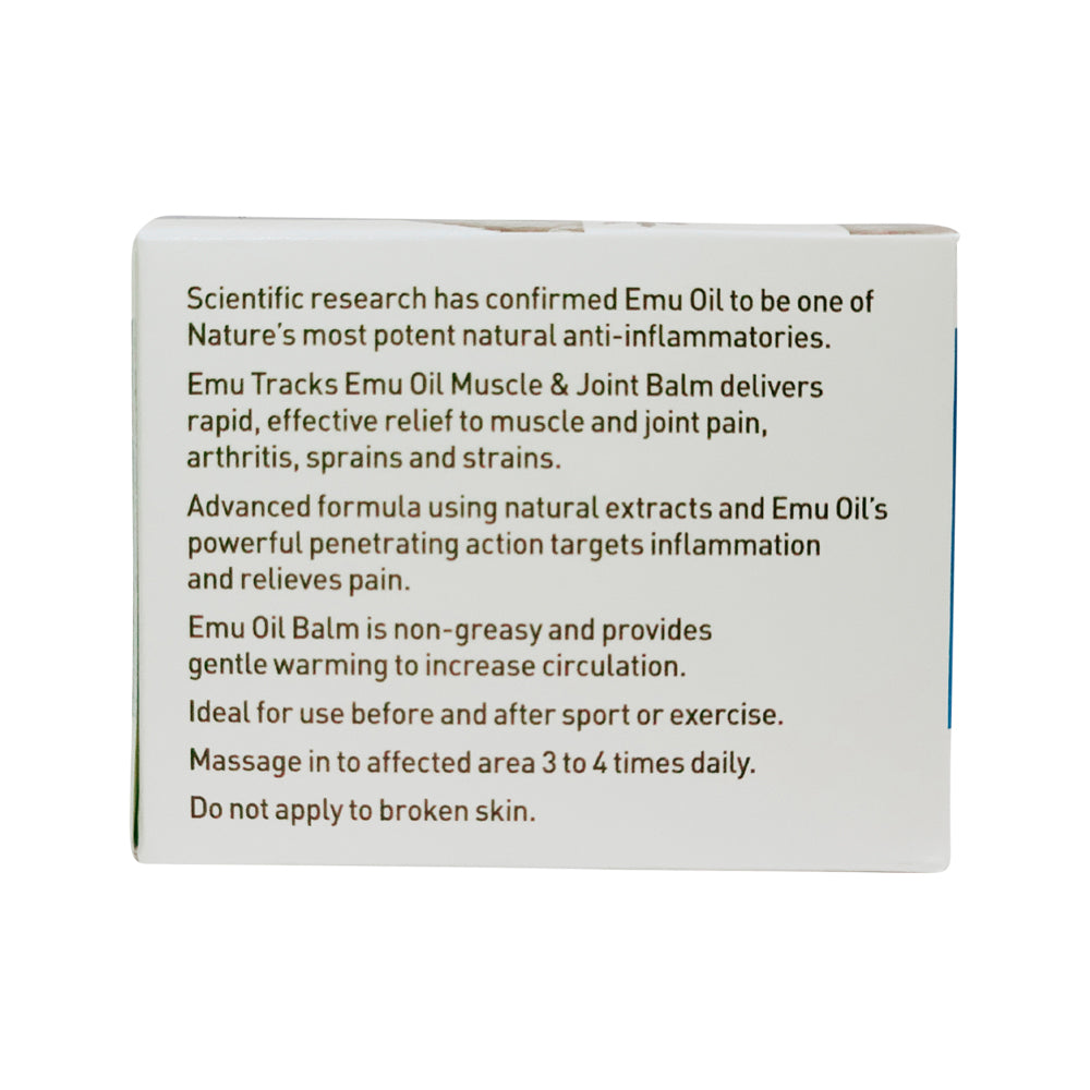 Emu Tracks Emu Oil Muscle & Joint Balm 50g