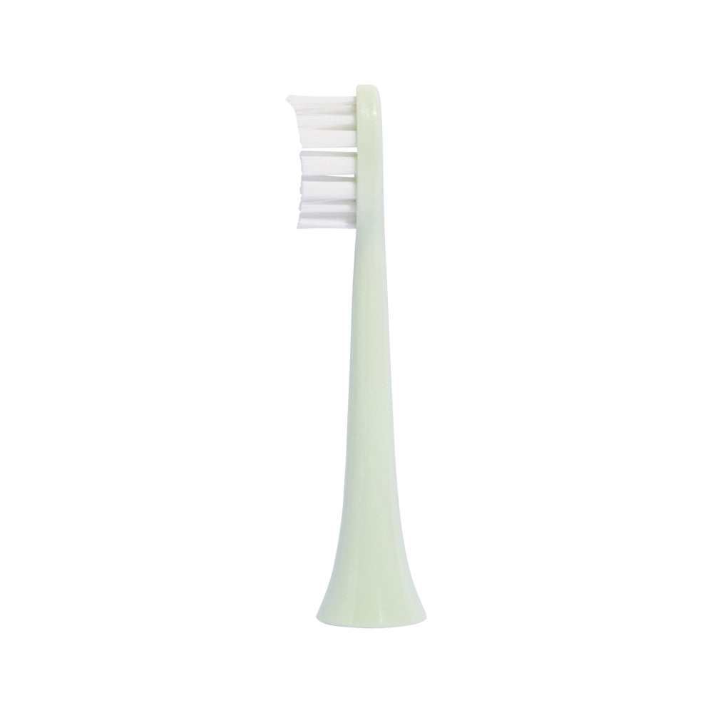 Gem Electric Toothbrush Replacement Heads Mint Green x 2 Pack