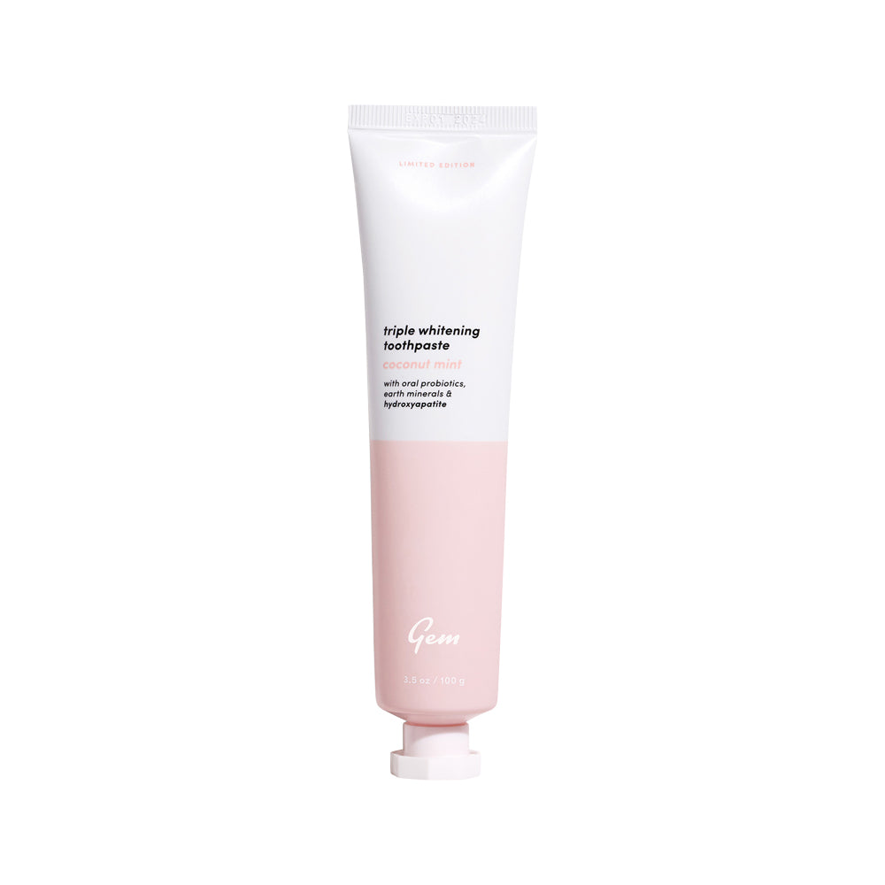 Gem Triple Whitening Toothpaste Coconut Mint 100g