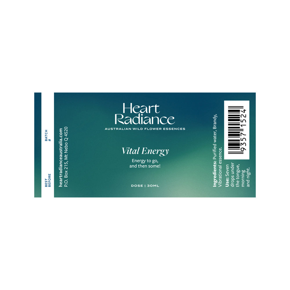 Heart Radiance (Australian Wild Flower Essences) Vital Energy 30ml