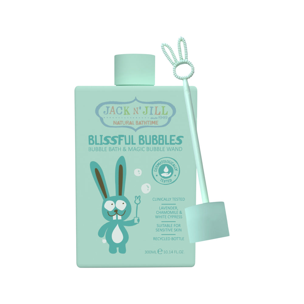 Jack N' Jill Natural Bathtime Blissful Bubbles (Bubble Bath & Magic Bubble Wand) 300ml