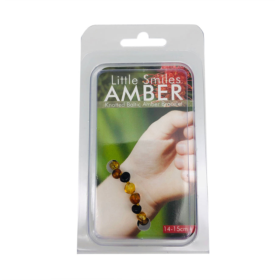 Buy the Baltic Amber Teething Ankle Bracelet (Mixed) from Babies-R-Us  Online | Babies R Us Online