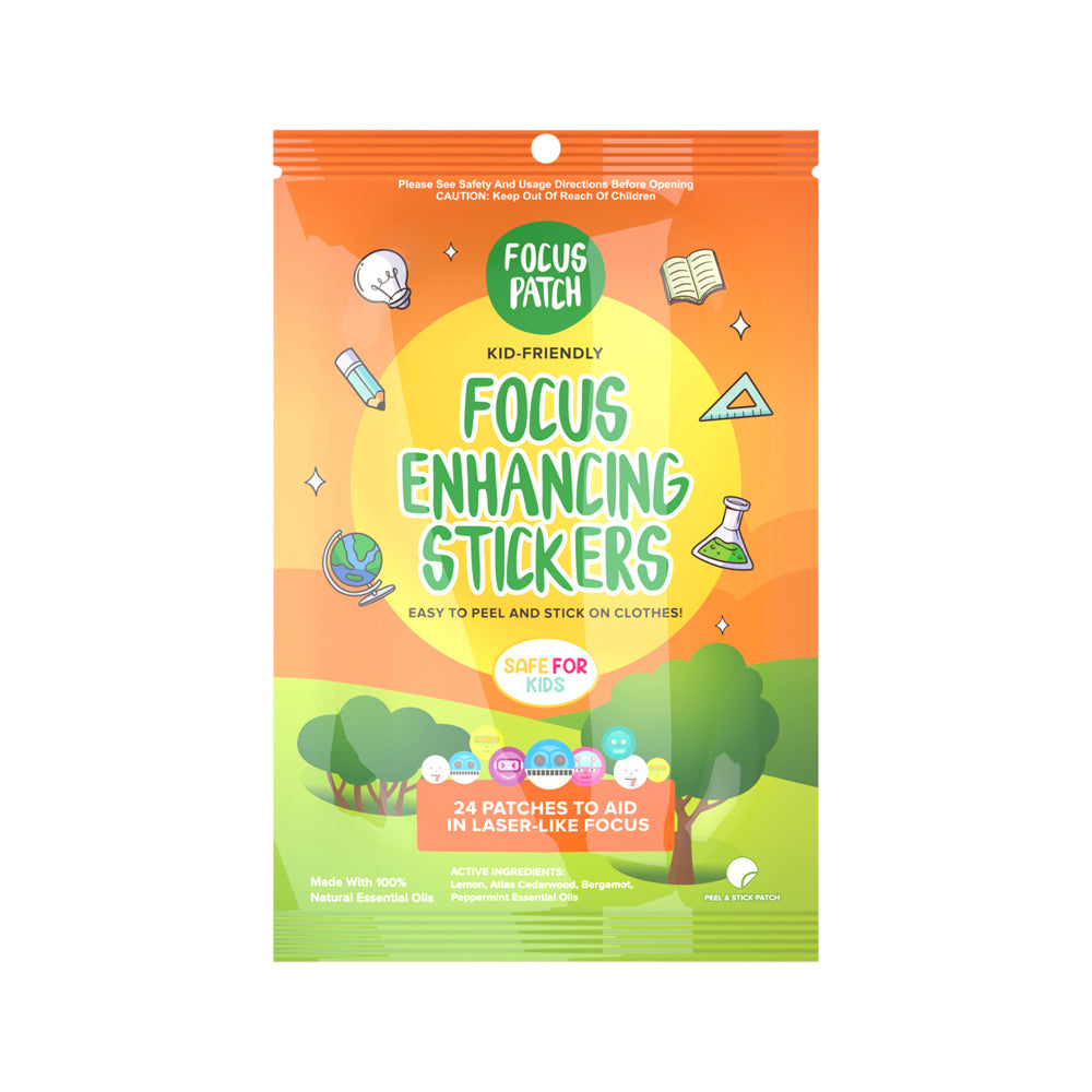 NATPAT Organic Focus Stickers x 24 Pack β The Vitamins Shoppe